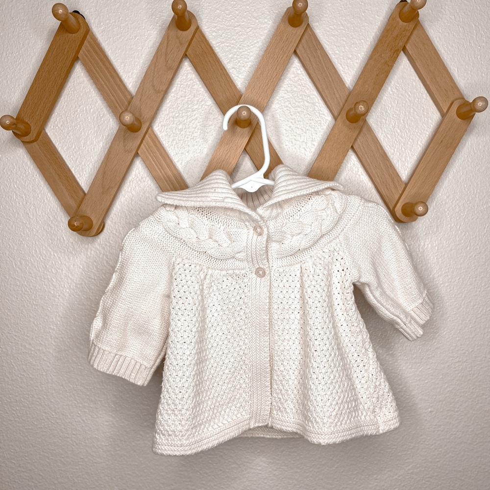 Baby Gap Braided Knit Jacket Cardigan